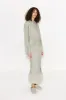 Brink Tinsel Knit Skirt In Satellite Silver sold by Simon Miller