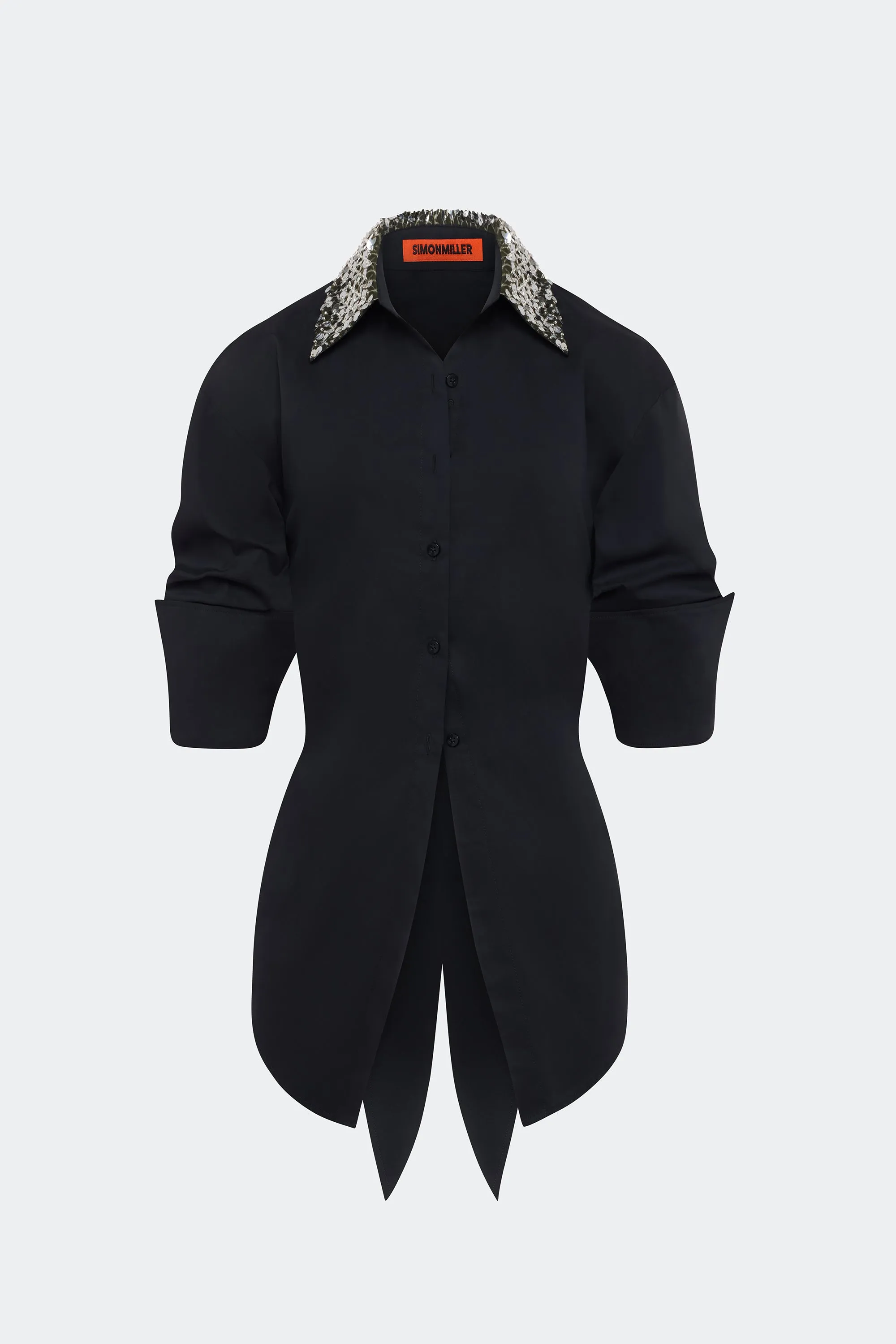 Loch Embellished Button Up In Black sold by Simon Miller product image thumbnail 2