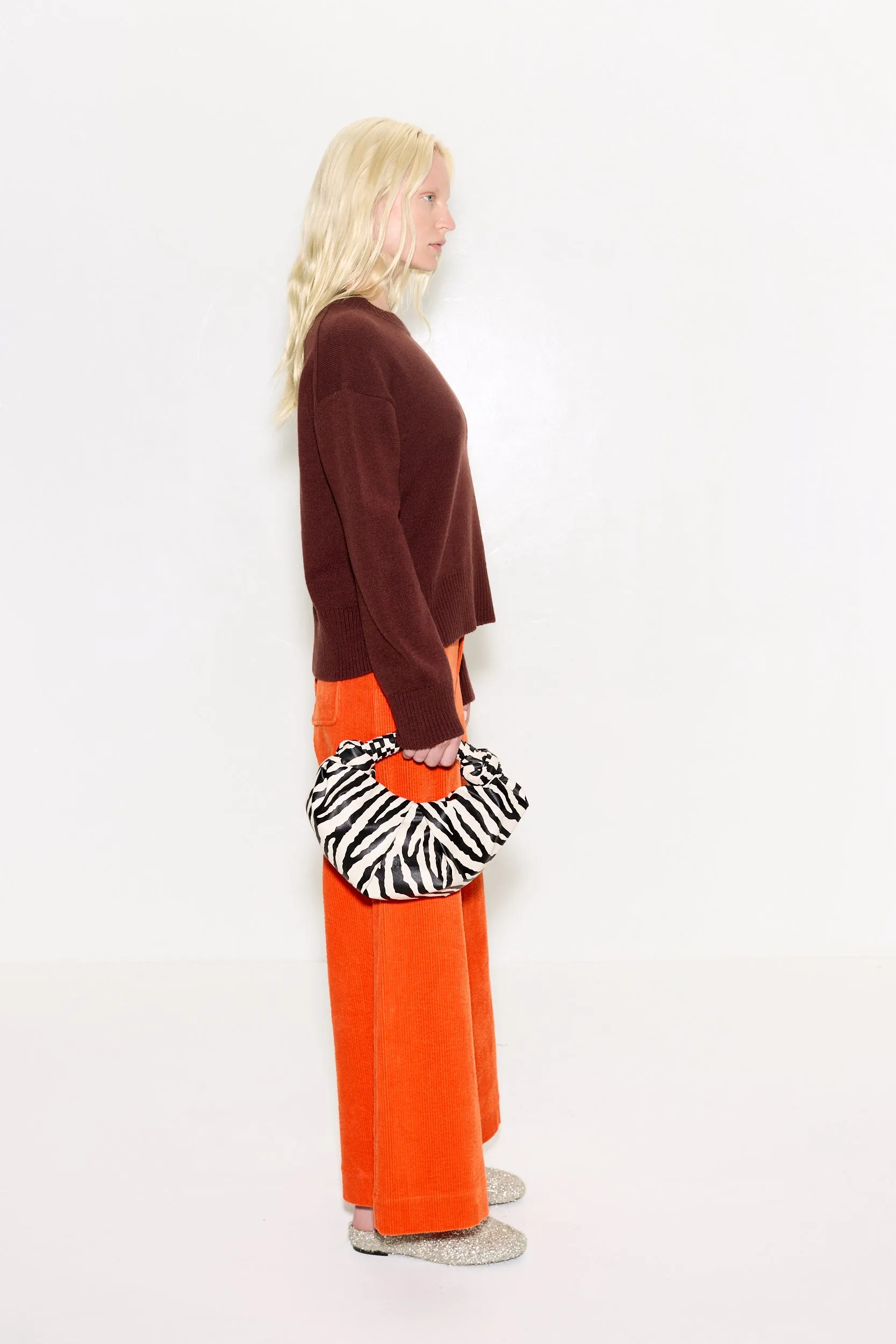 Cher Wool Sweater In Choco Brown sold by Simon Miller product image thumbnail 4