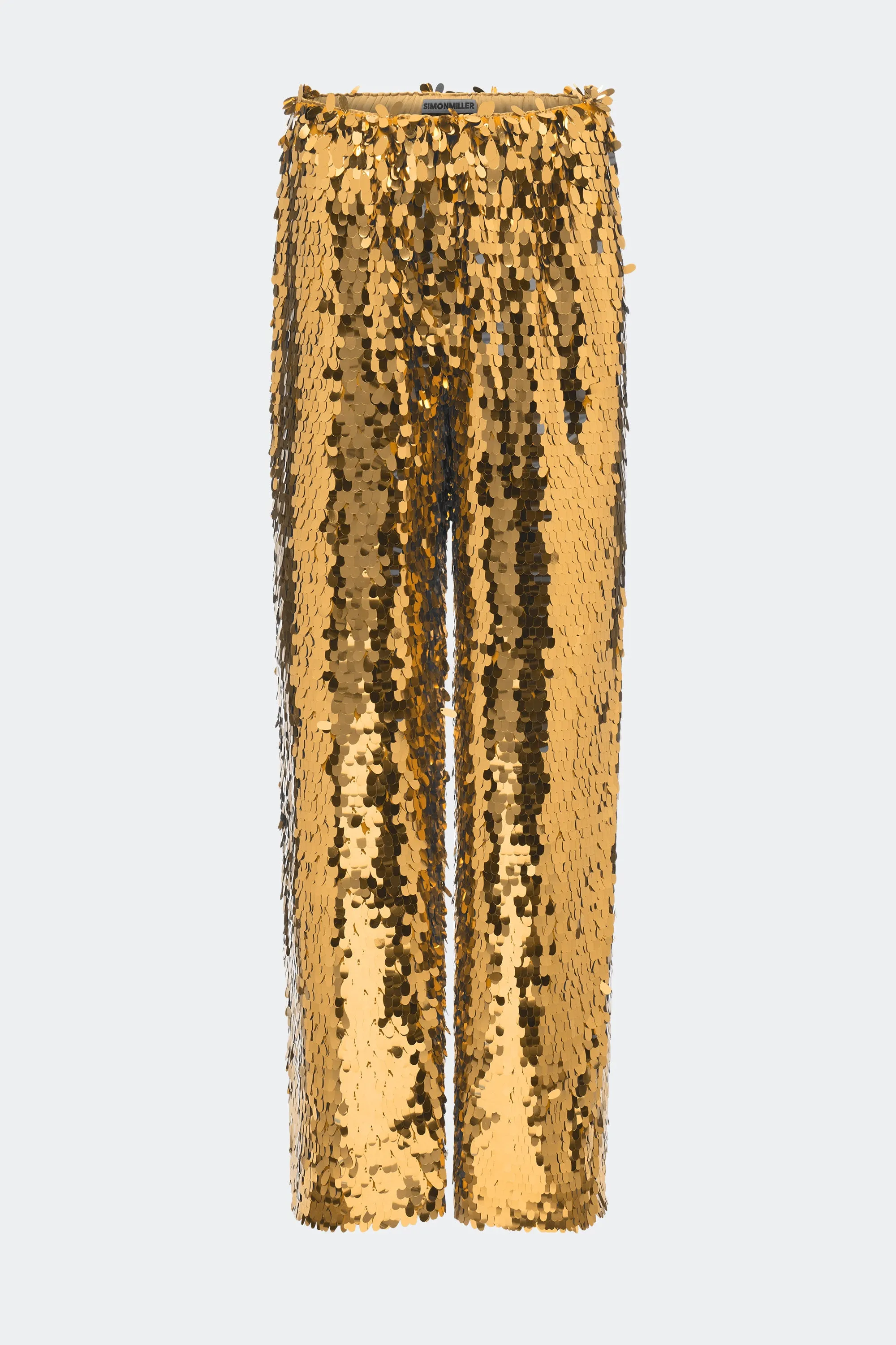 Nella Sequin Wide Leg Pant In Star Gold sold by Simon Miller