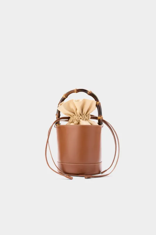 Tiki Leather Bag In Chestnut sold by Simon Miller
