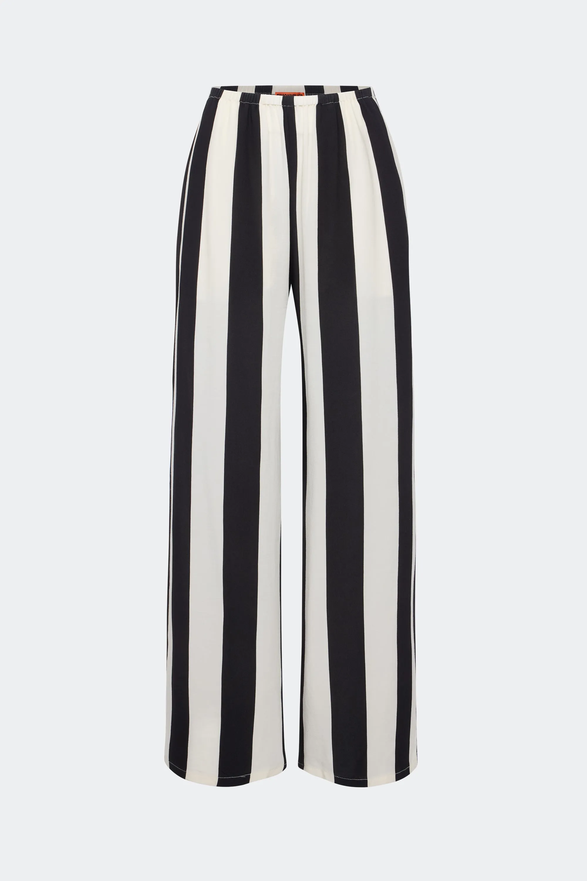 Nella Wide Leg Pant In Black/White Stripe sold by Simon Miller product image thumbnail 2