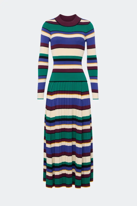 Sandrine Knit Dress In Tropical Multi sold by Simon Miller