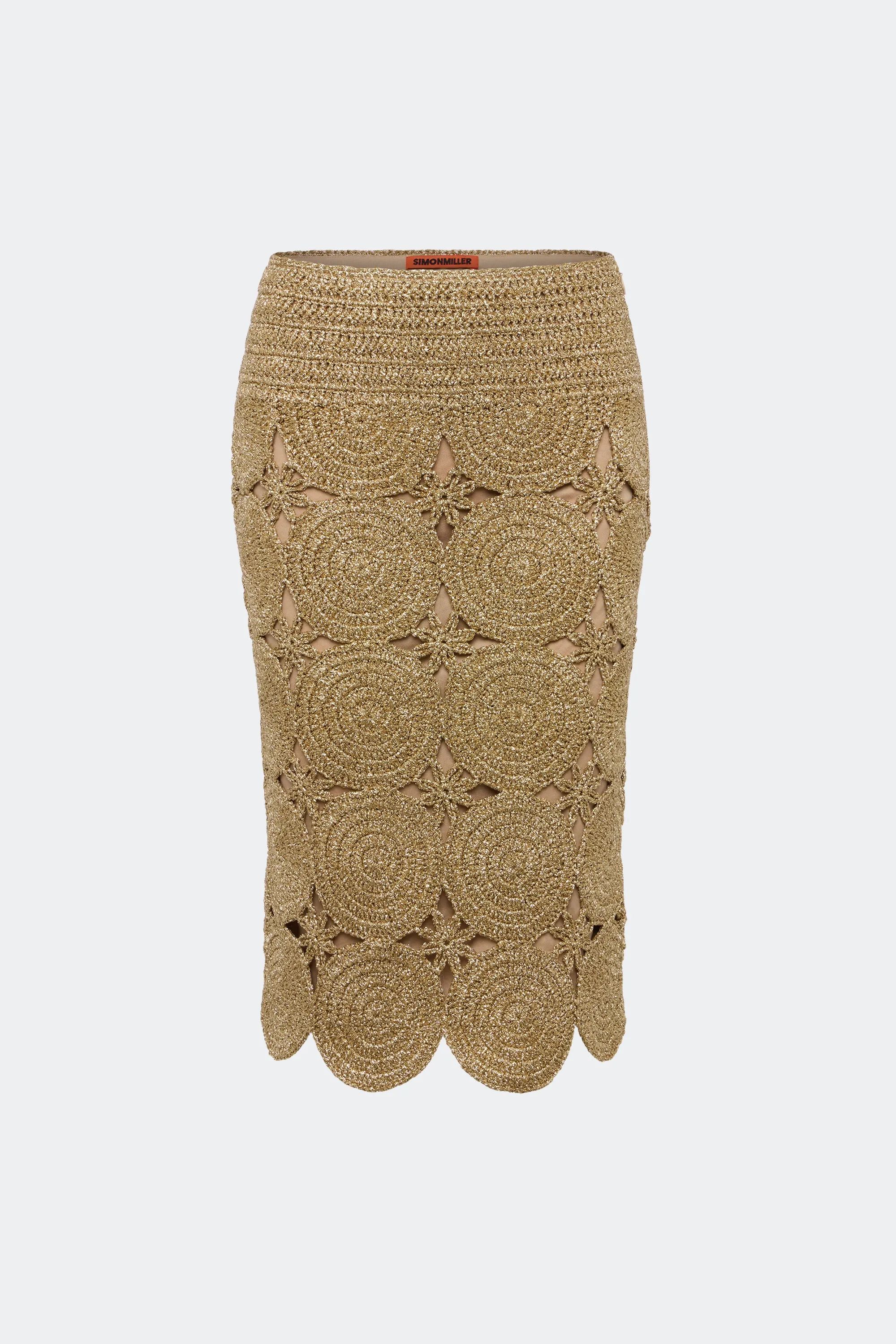 Beep Beep Midi Skirt In Star Gold sold by Simon Miller product image thumbnail 2