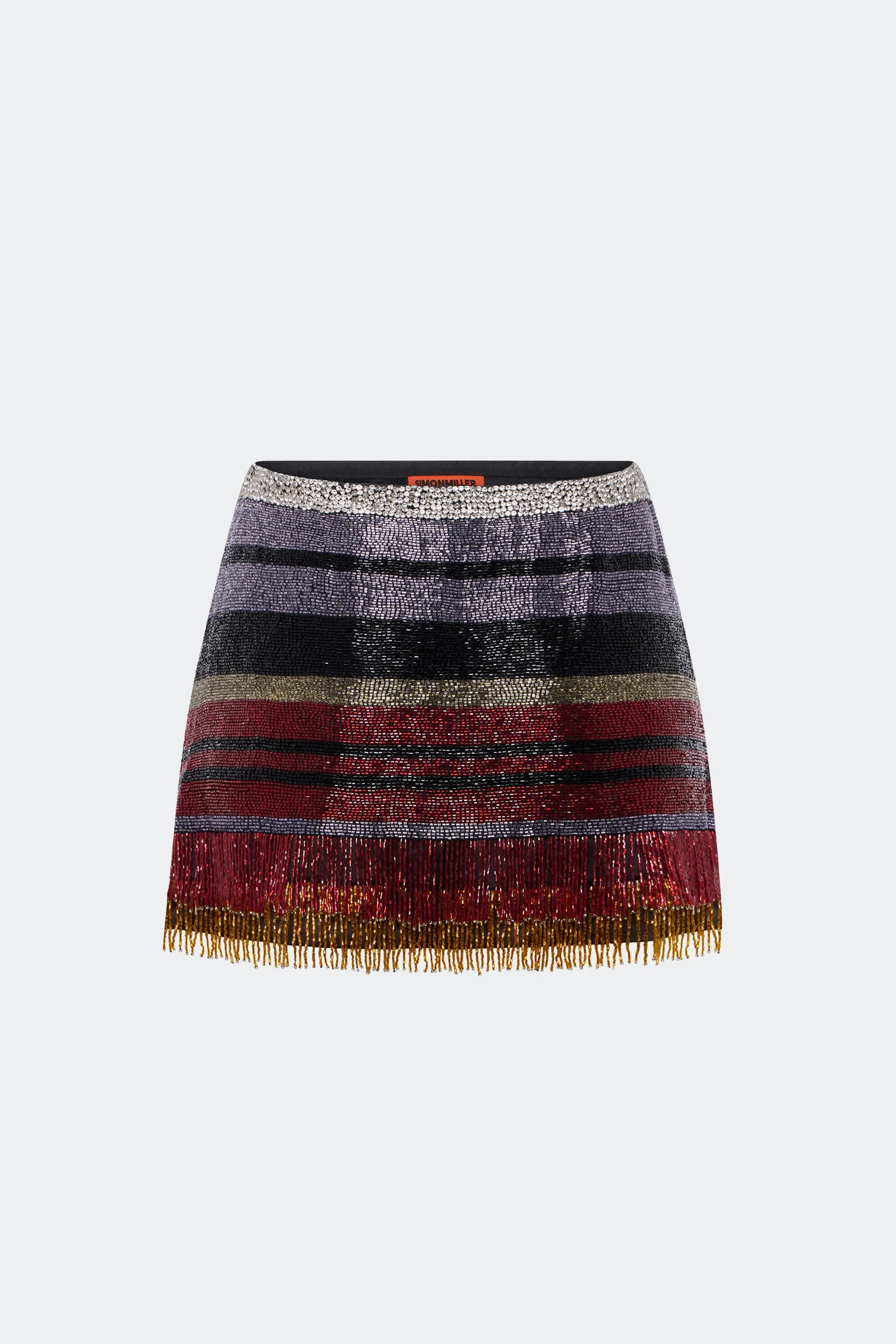 Inessa Beaded Skirt In Jewel Multi sold by Simon Miller product image thumbnail 2