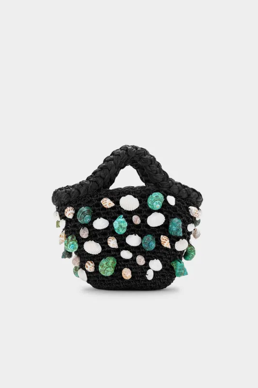 Shelly Bag In Black/Teal Multi sold by Simon Miller