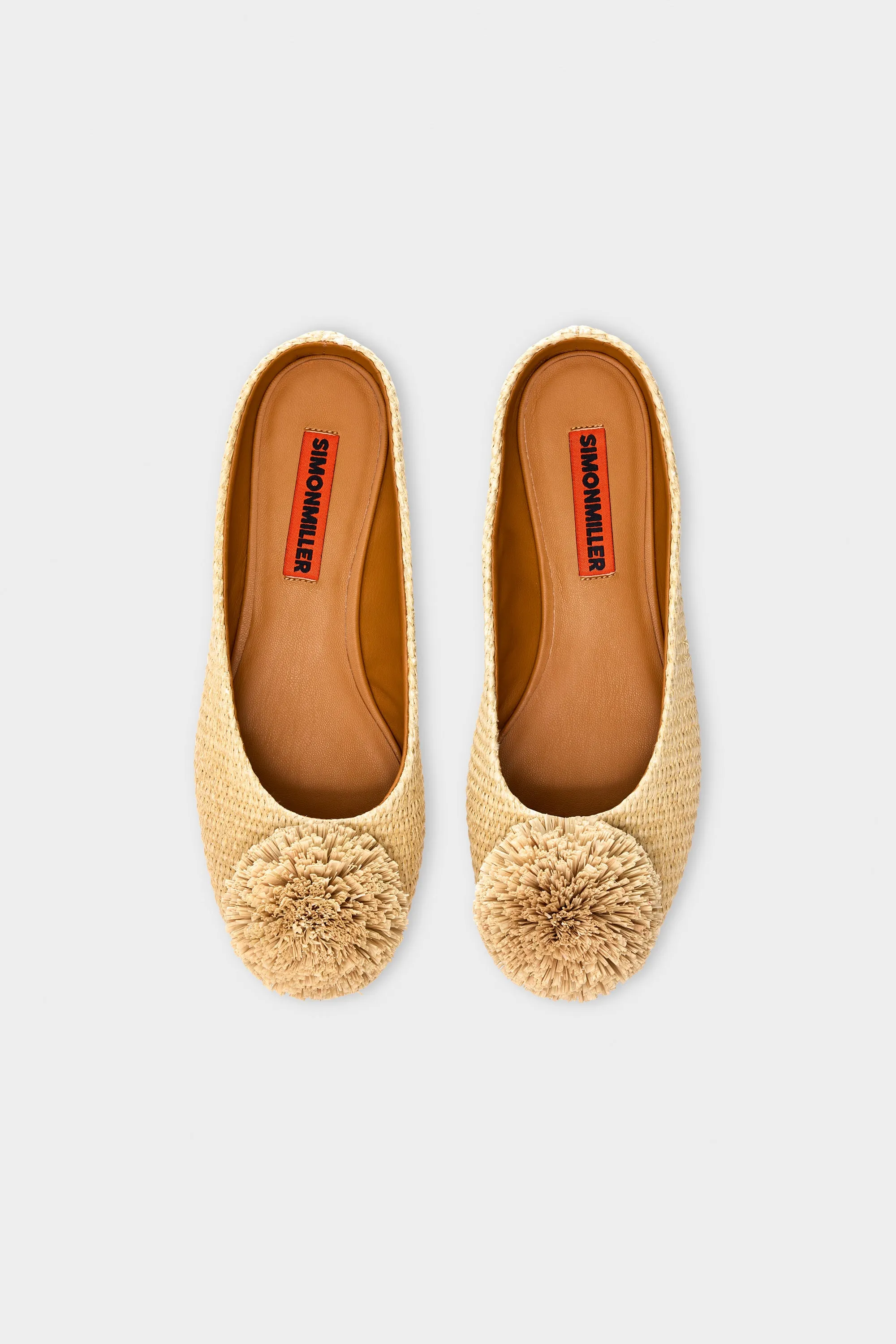 Pom Pom Riad Mule In Natural sold by Simon Miller product image thumbnail 2