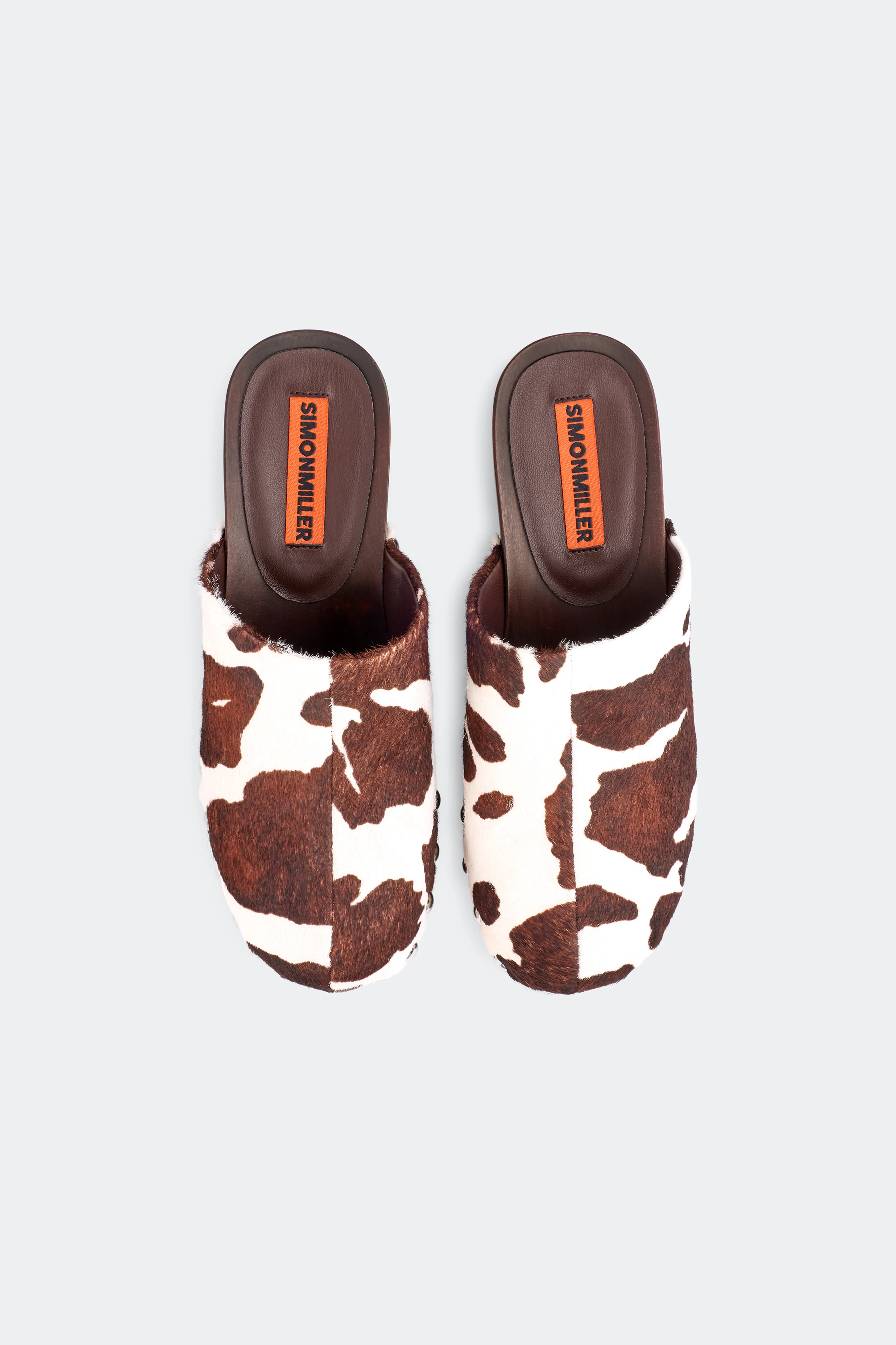 Rio Wood Clog In Cow Print sold by Simon Miller product image thumbnail 2