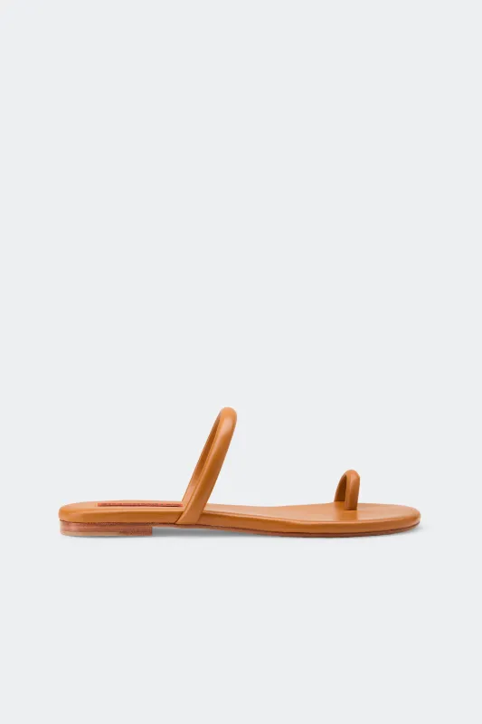 Pipe Sandal in Caramel sold by Simon Miller