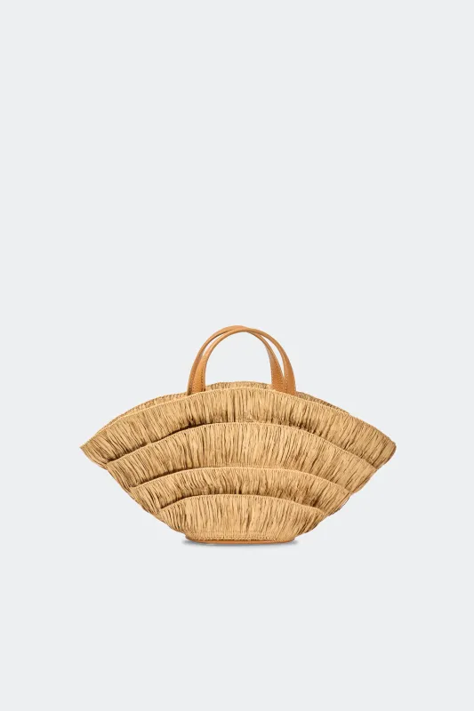 Fan Mini Mercado Tote in Natural sold by Simon Miller