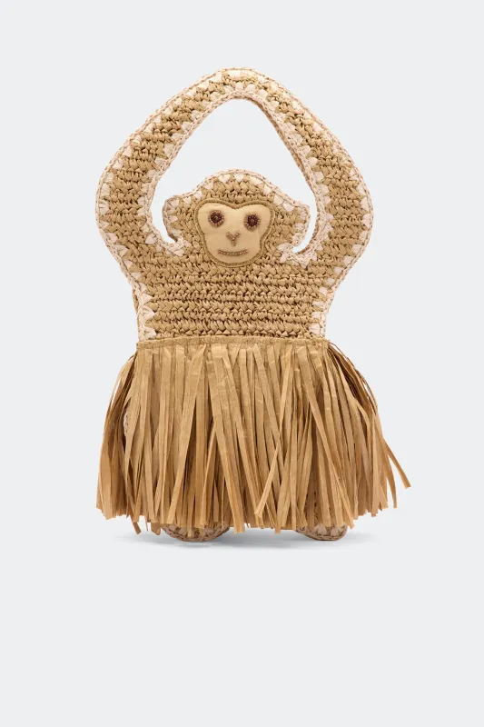 Monkey Fringe Bag in Natural sold by Simon Miller