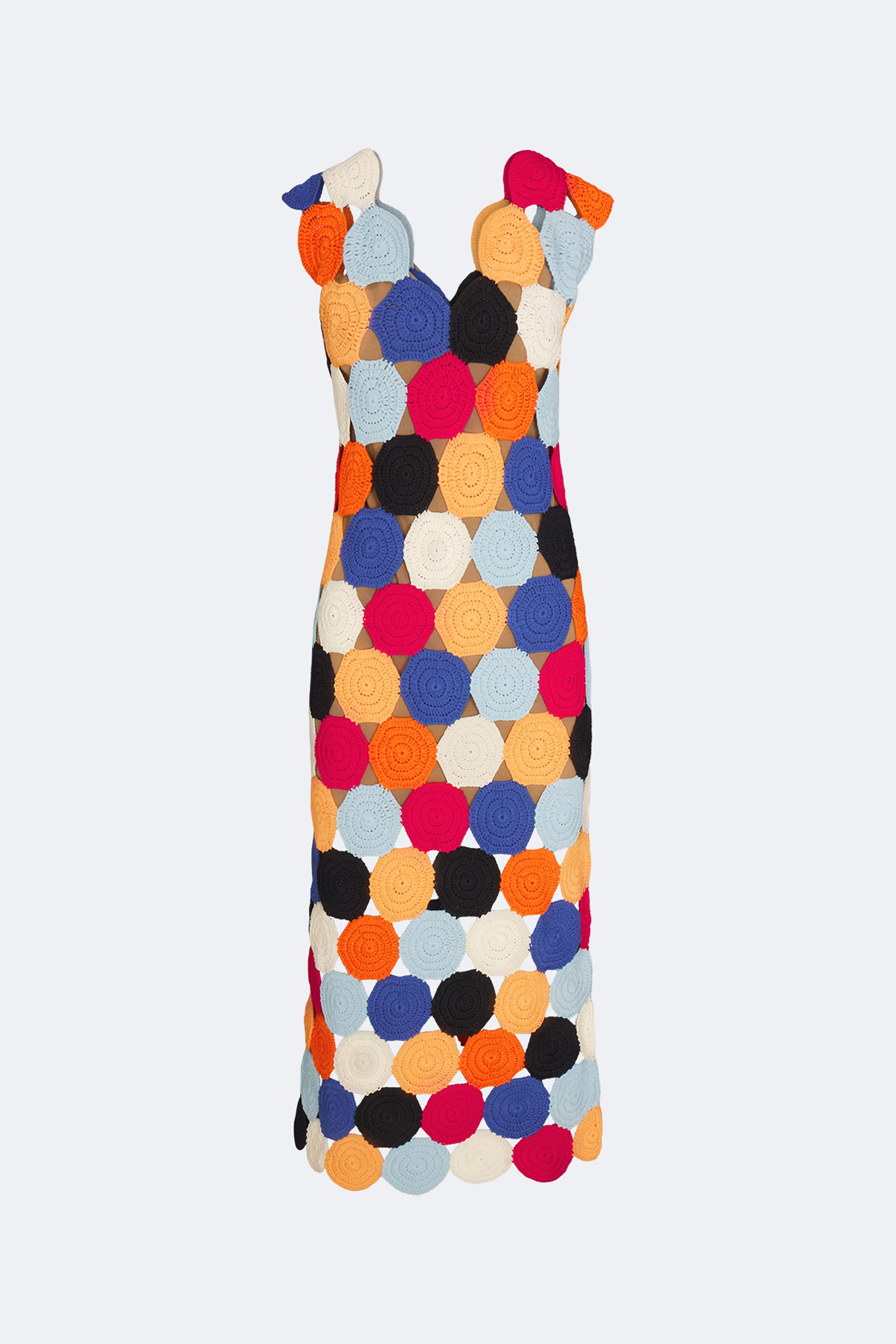 Muro Crochet Dress In Confetti sold by Simon Miller product image thumbnail 5