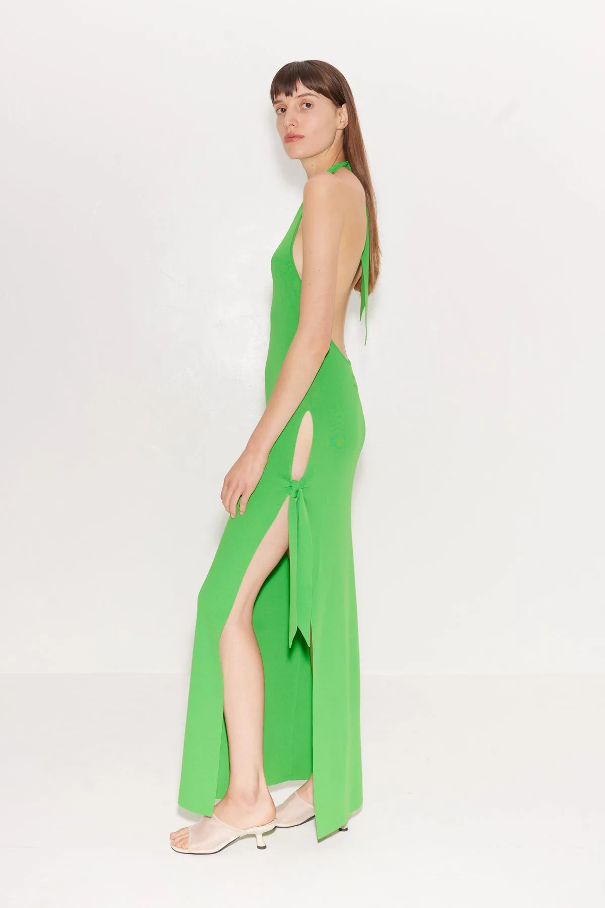 Knits By Junjo Dress in Gummy Green sold by Simon Miller product image thumbnail 2