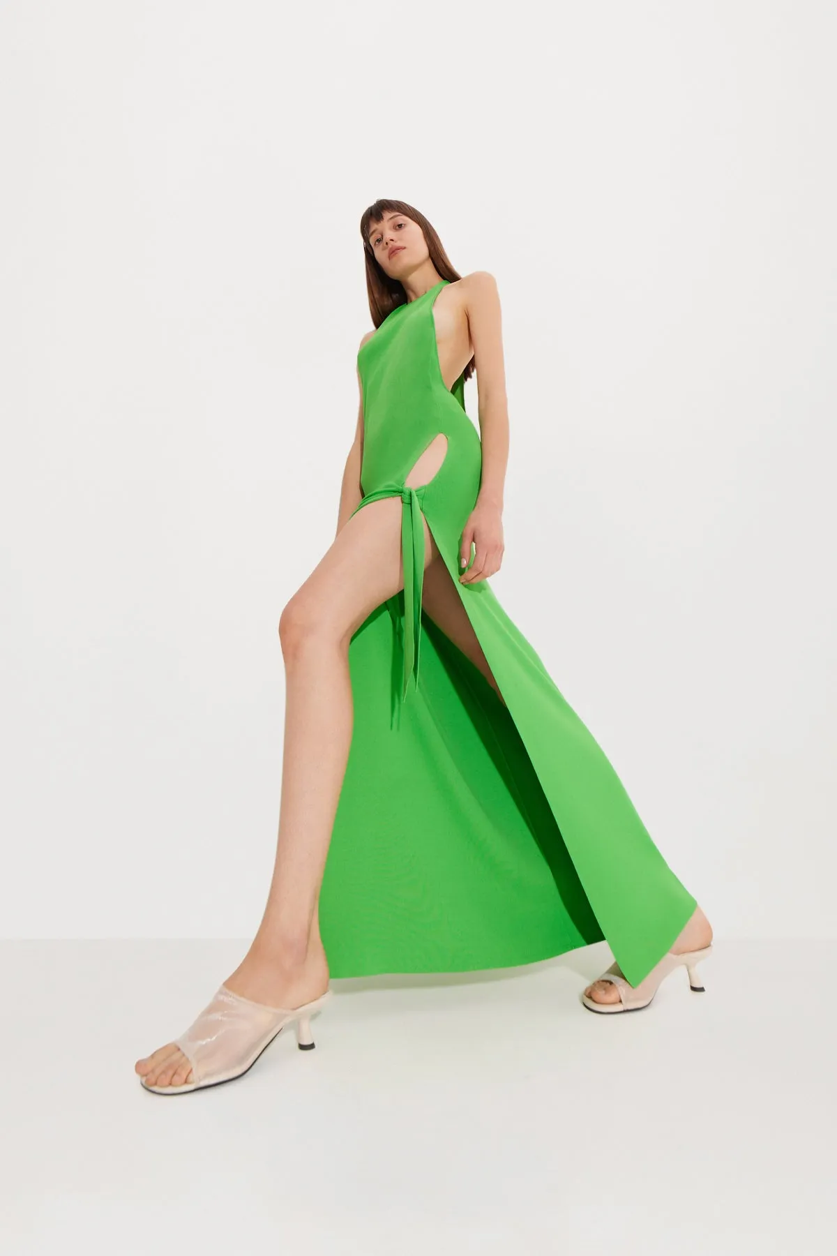 Knits By Junjo Dress in Gummy Green sold by Simon Miller product image thumbnail 5