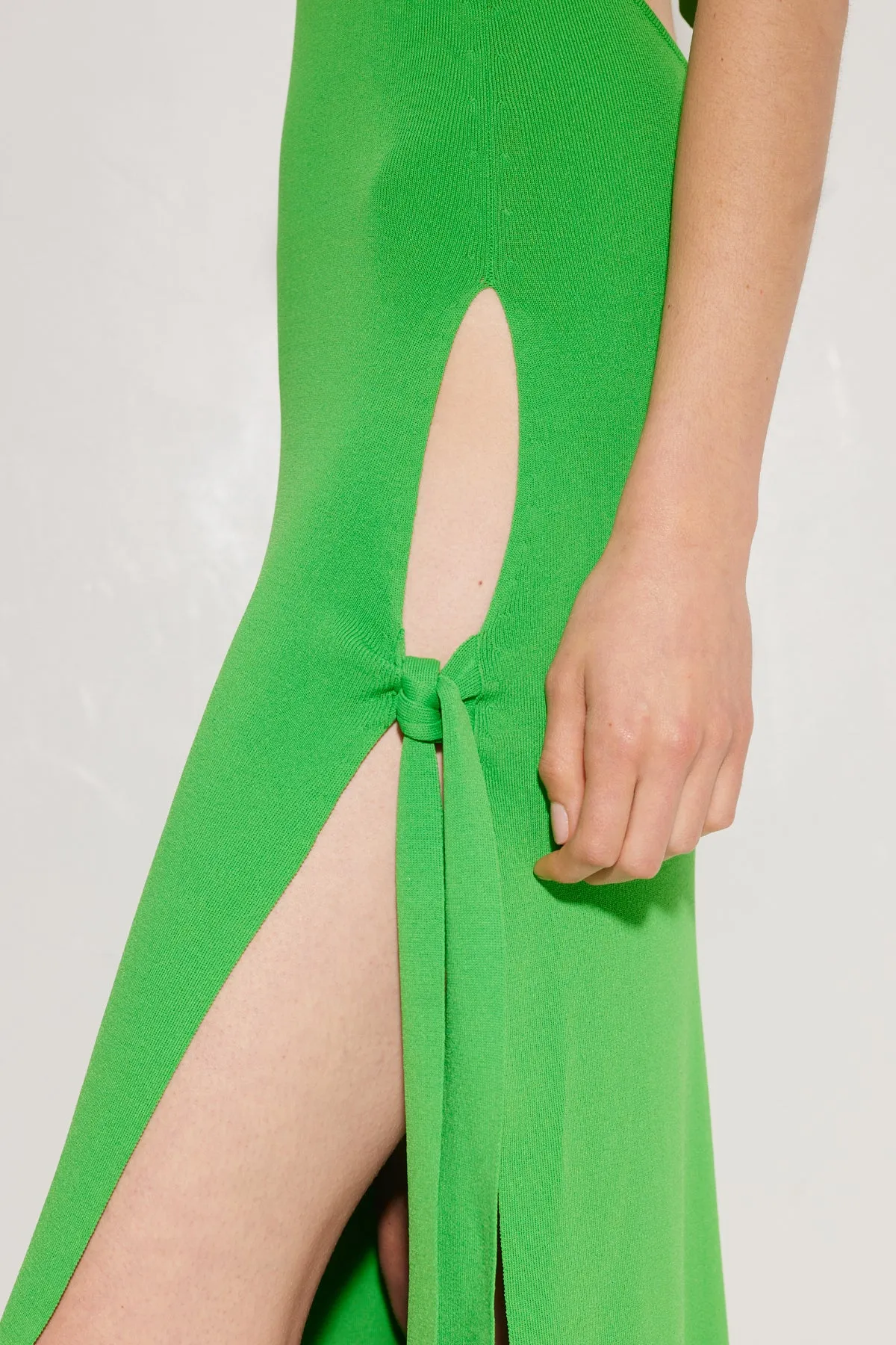 Knits By Junjo Dress in Gummy Green sold by Simon Miller product image thumbnail 4