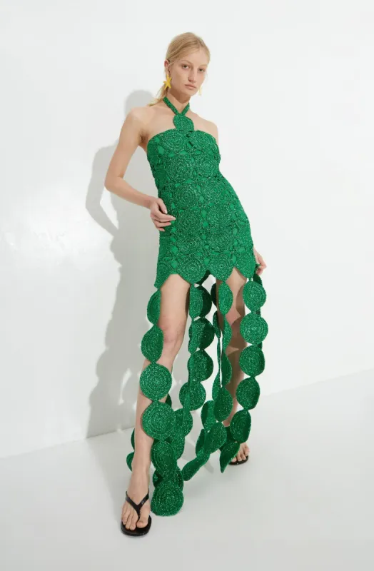 Beep Beep Dress in Gummy Green sold by Simon Miller