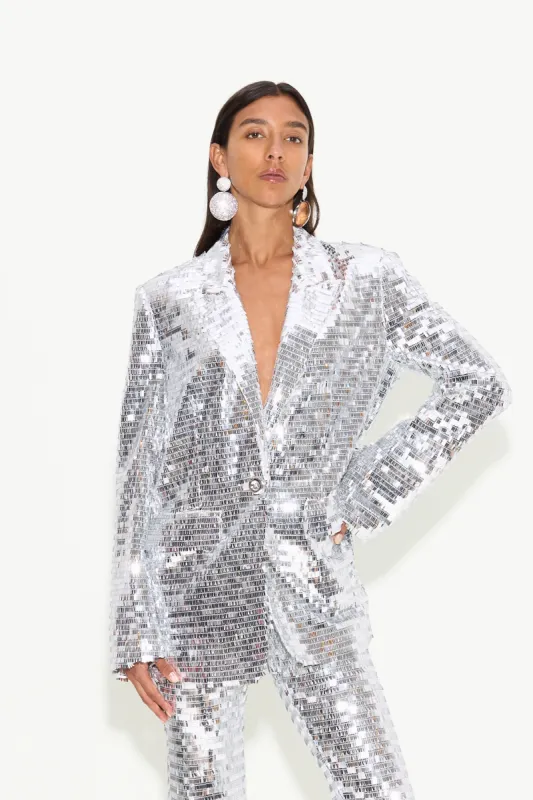 Lennox Jacket in Satellite Silver sold by Simon Miller