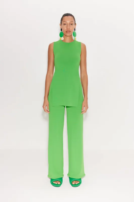 Knits By Jabber Pant in Gummy Green sold by Simon Miller