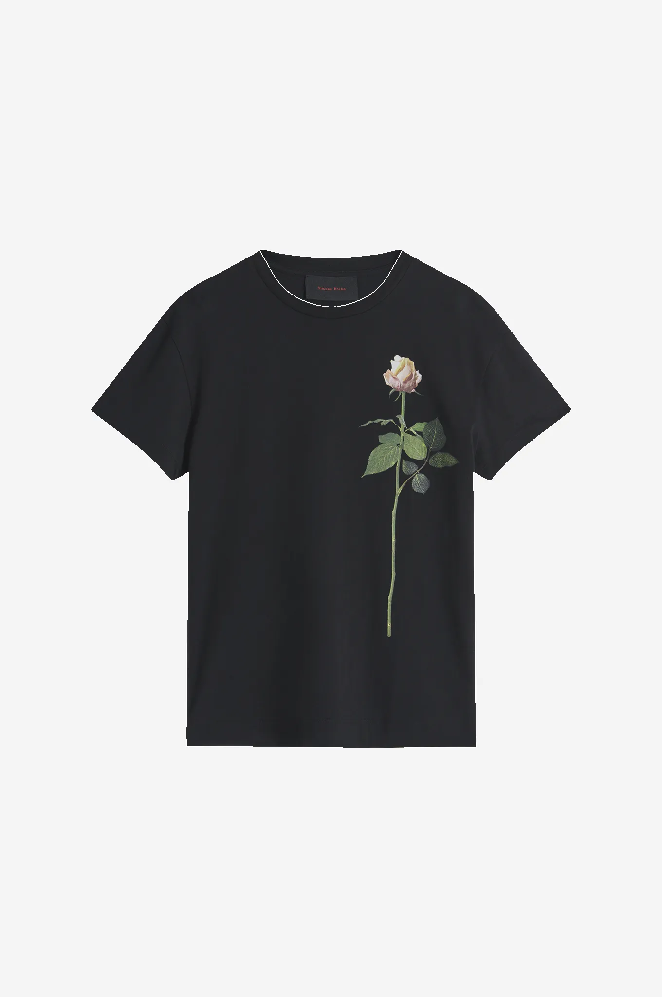 Rose Print T-Shirt sold by Simone Rocha