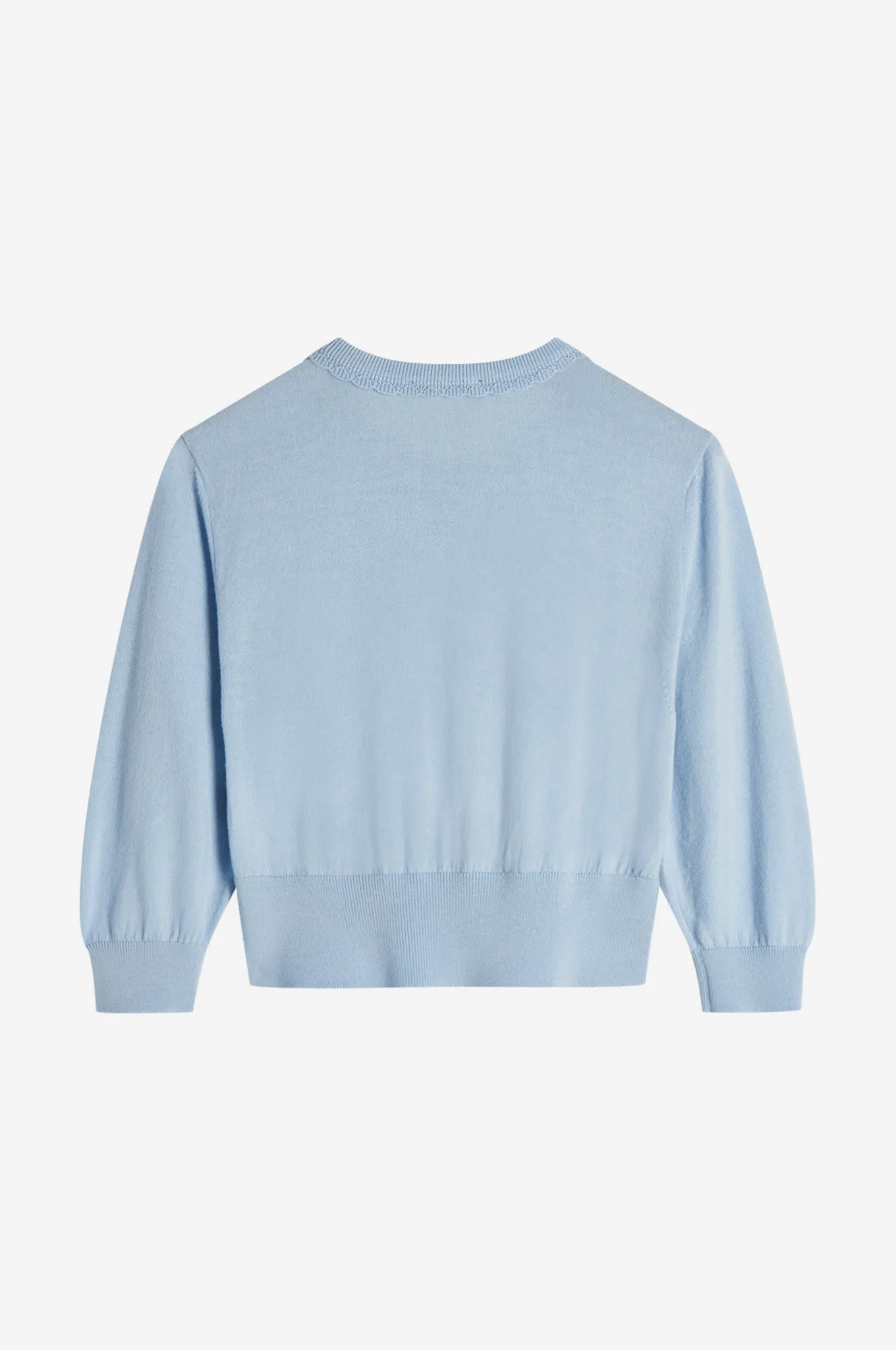 Beaded Scallop Placket Knit Cardigan sold by Simone Rocha product image thumbnail 2