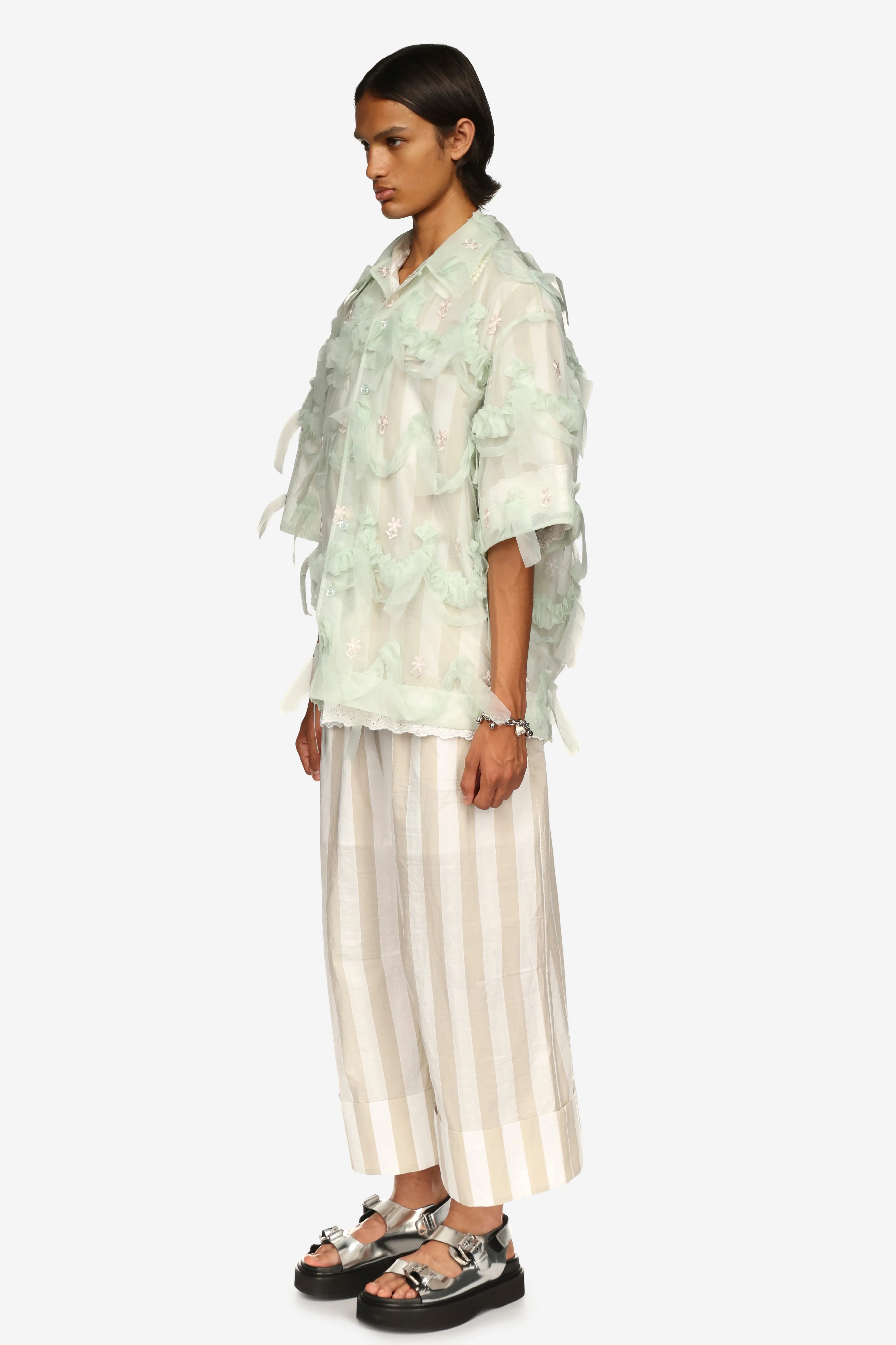 Relaxed Short Sleeve Shirt sold by Simone Rocha product image thumbnail 4