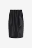 Pleated Heavy Satin Skirt sold by Simone Rocha