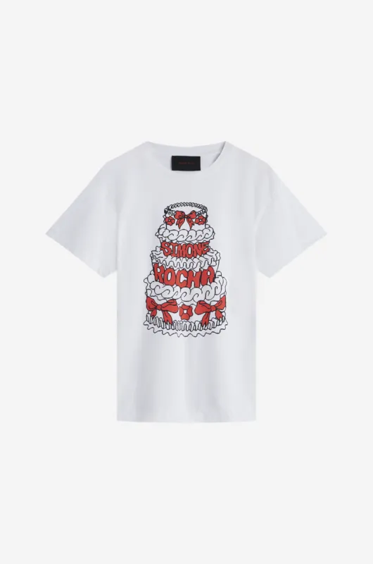 Cake Print T-Shirt sold by Simone Rocha