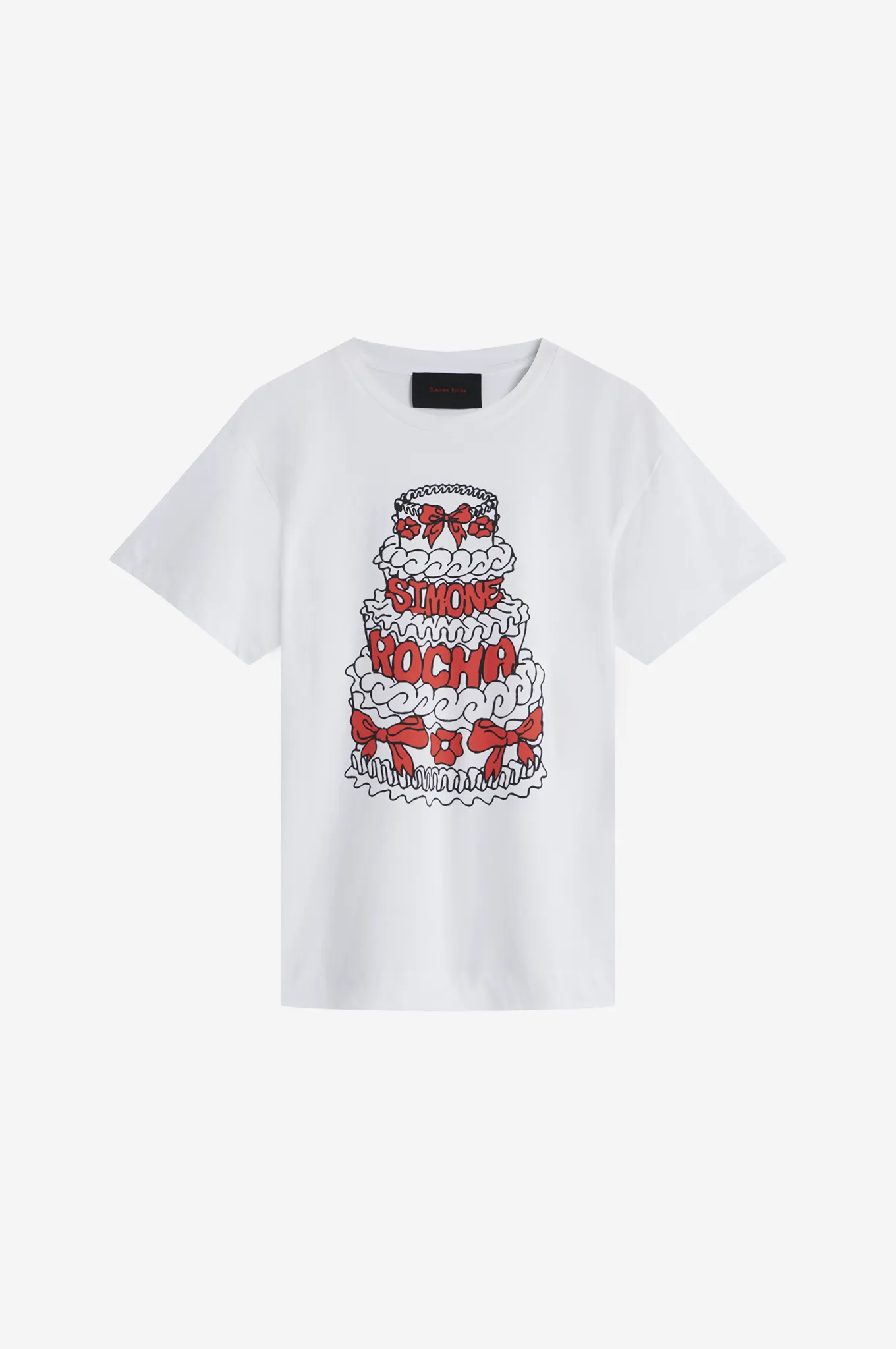 Cake Print T-Shirt sold by Simone Rocha