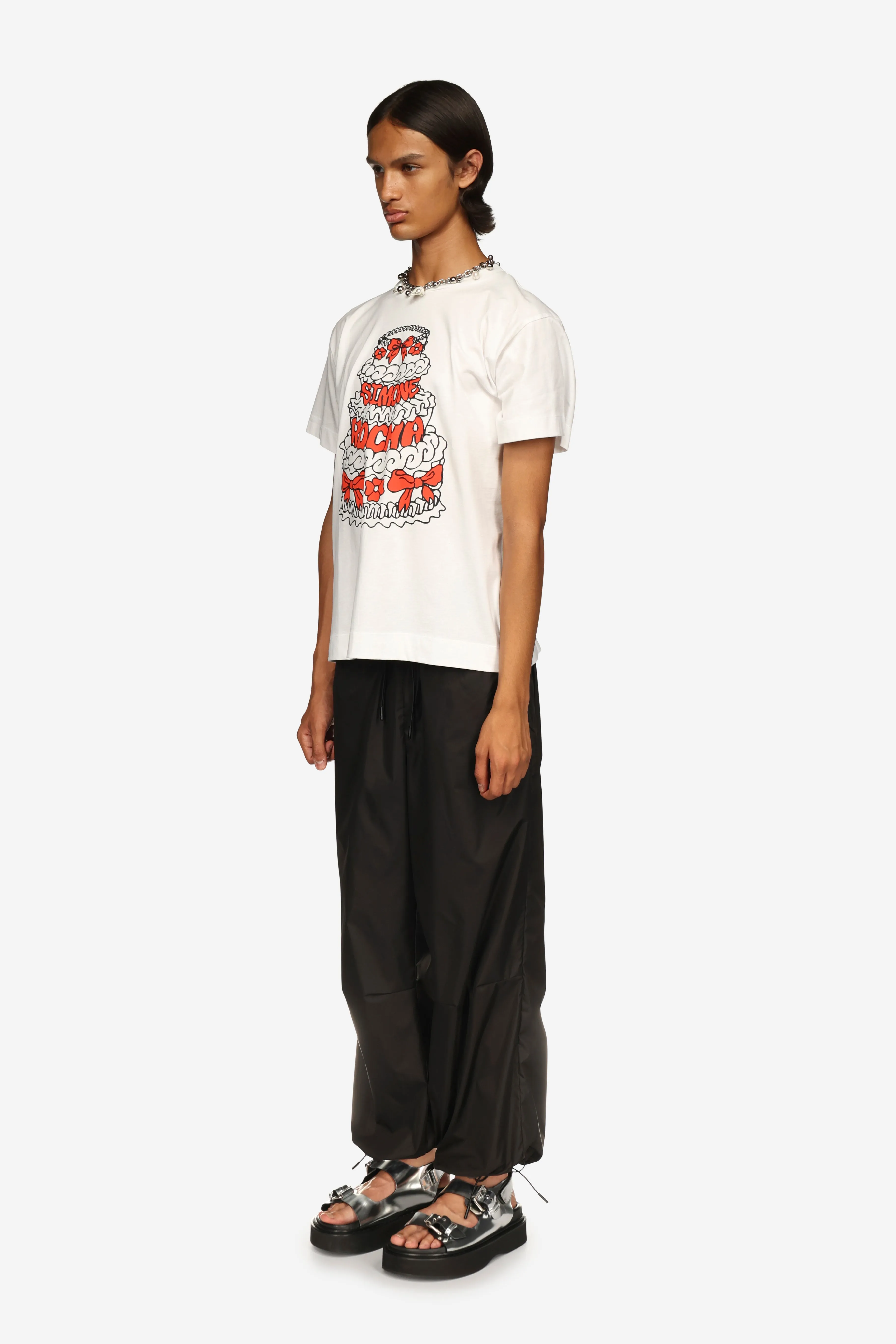 Cake Print T-Shirt sold by Simone Rocha product image thumbnail 4