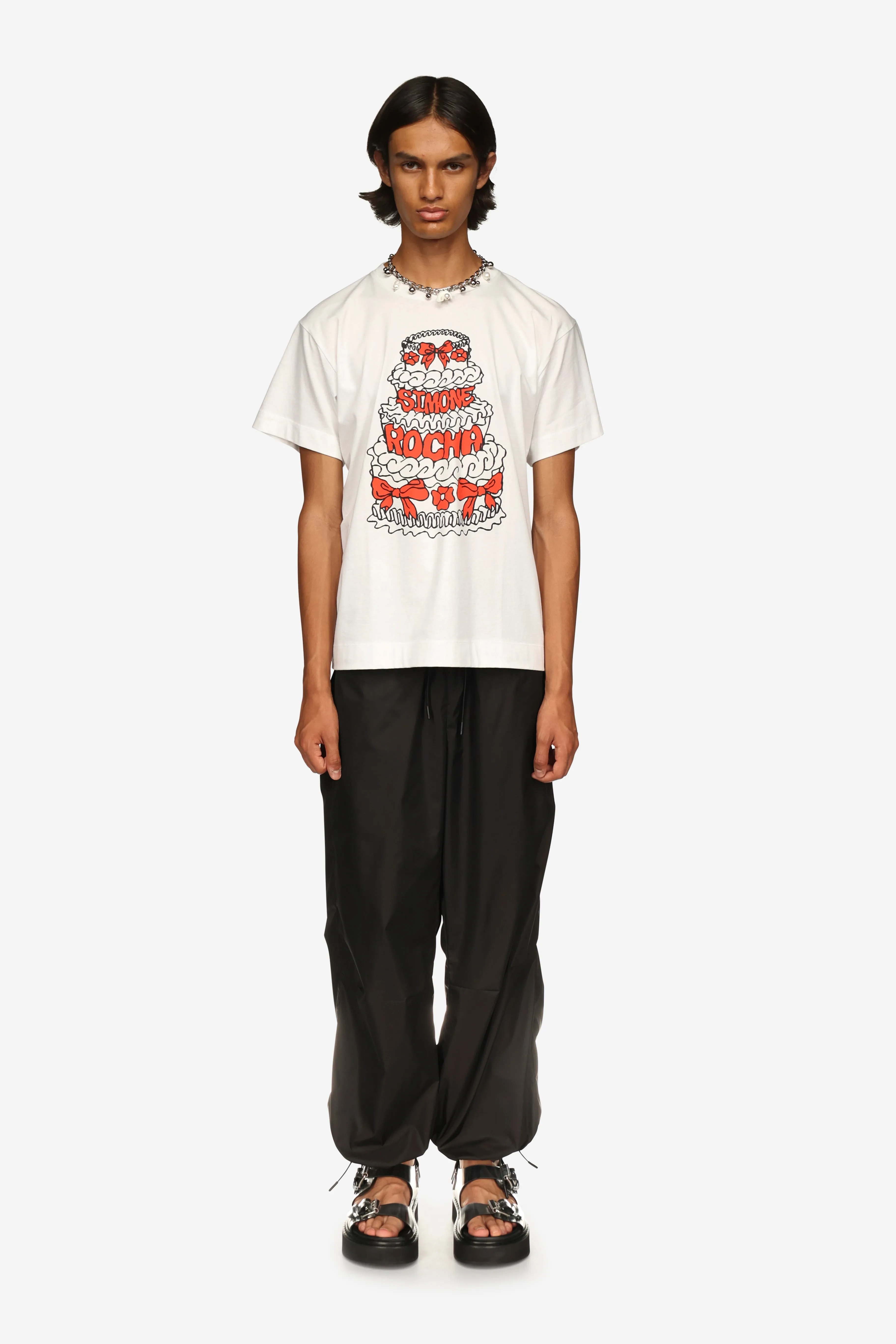 Cake Print T-Shirt sold by Simone Rocha product image thumbnail 3