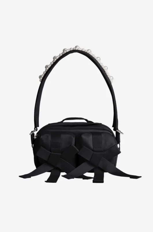 Beaded Classic Bow Crossbody Bag sold by Simone Rocha