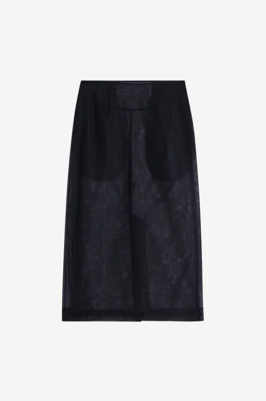 Sheer Midi Pencil Skirt sold by Simone Rocha