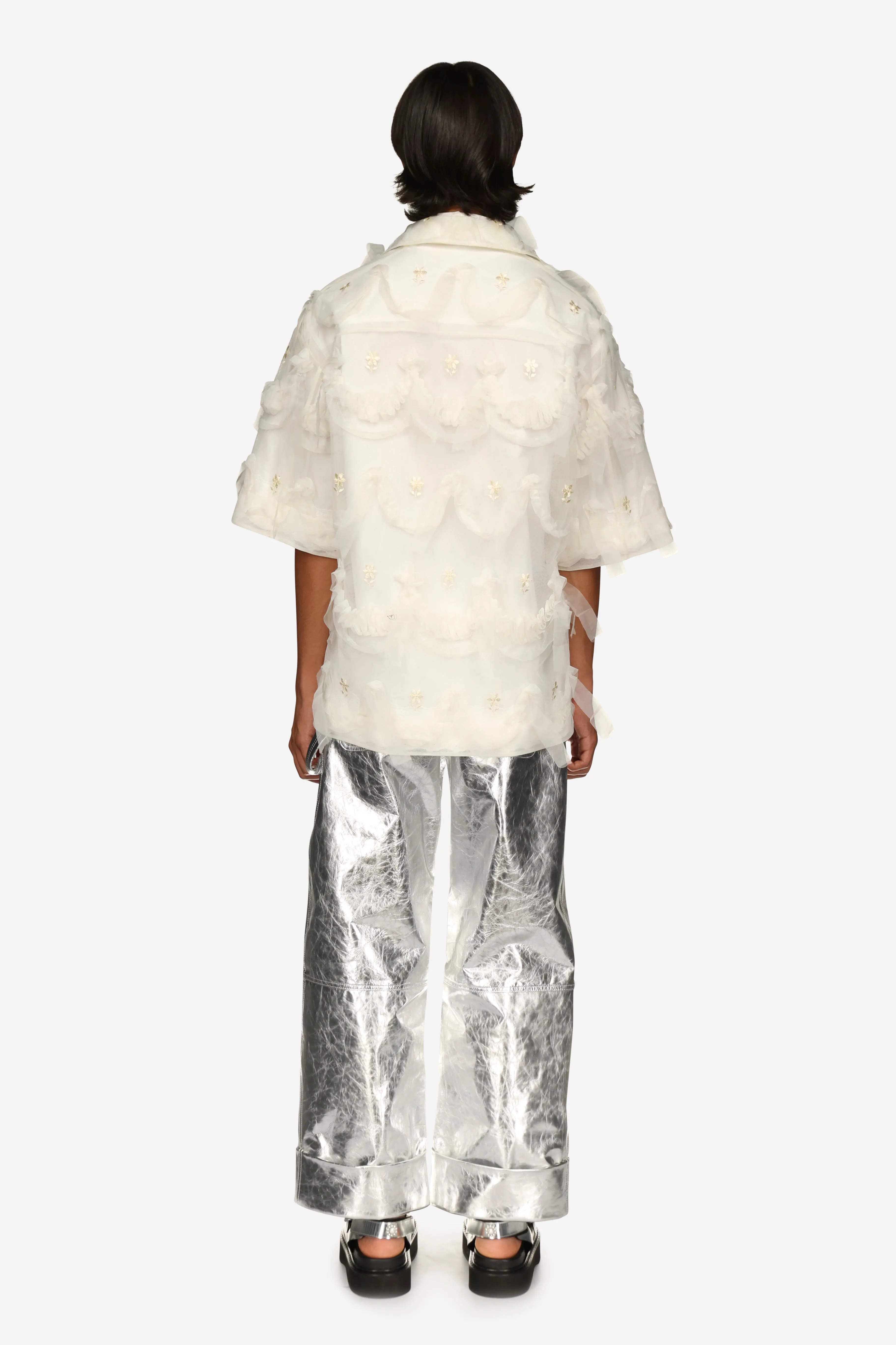 Relaxed Short Sleeve Shirt sold by Simone Rocha product image thumbnail 5