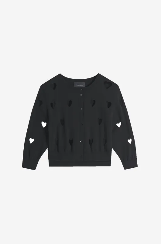 Cut Out Love Heart Cardigan sold by Simone Rocha