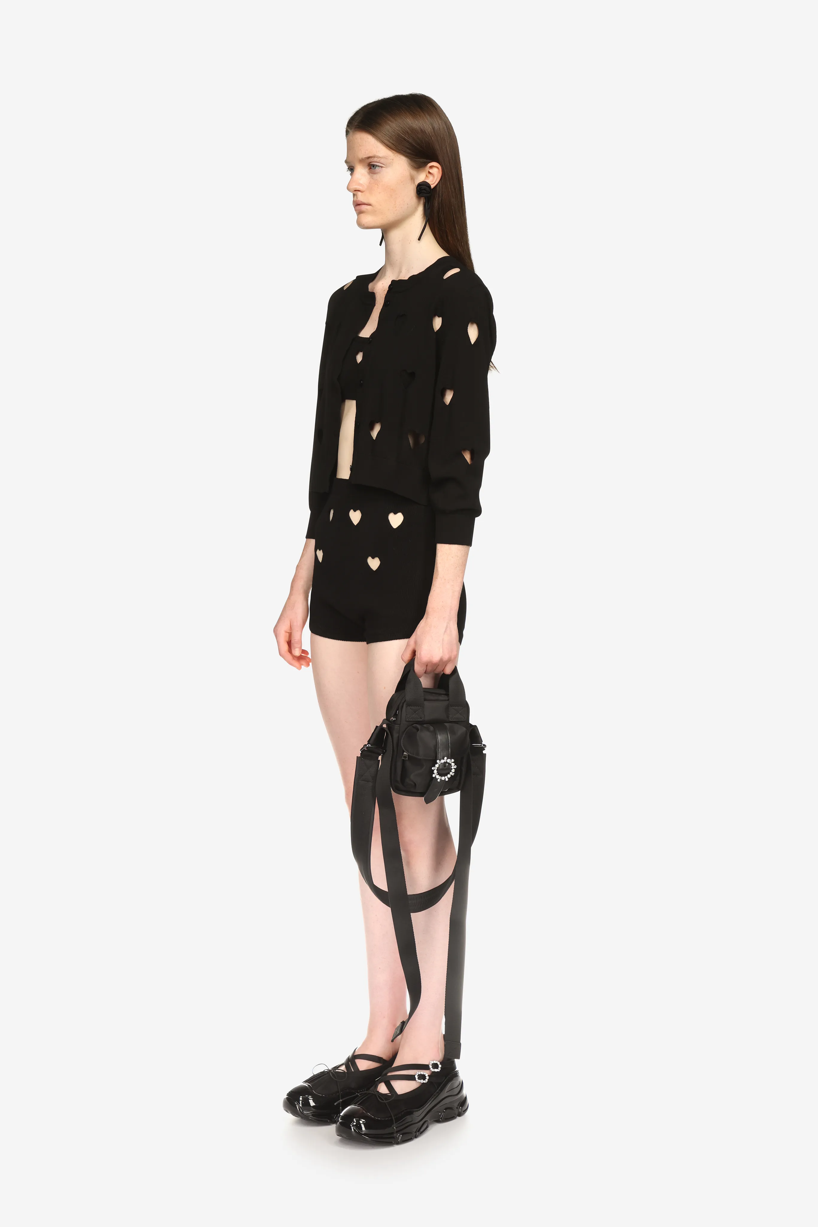 Cut Out Love Heart Cardigan sold by Simone Rocha product image thumbnail 4