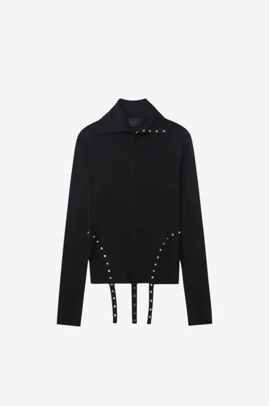 Ribbed Multi Snap Top sold by Simone Rocha