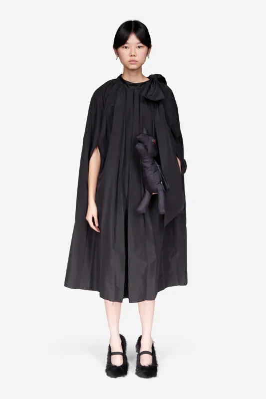Pleated Cascade Cape Dress sold by Simone Rocha