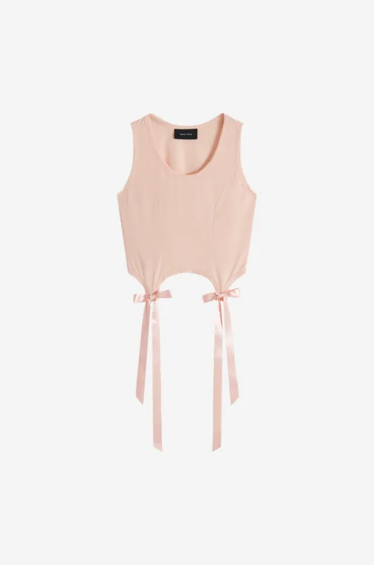 Bow Tail Easy Tank sold by Simone Rocha