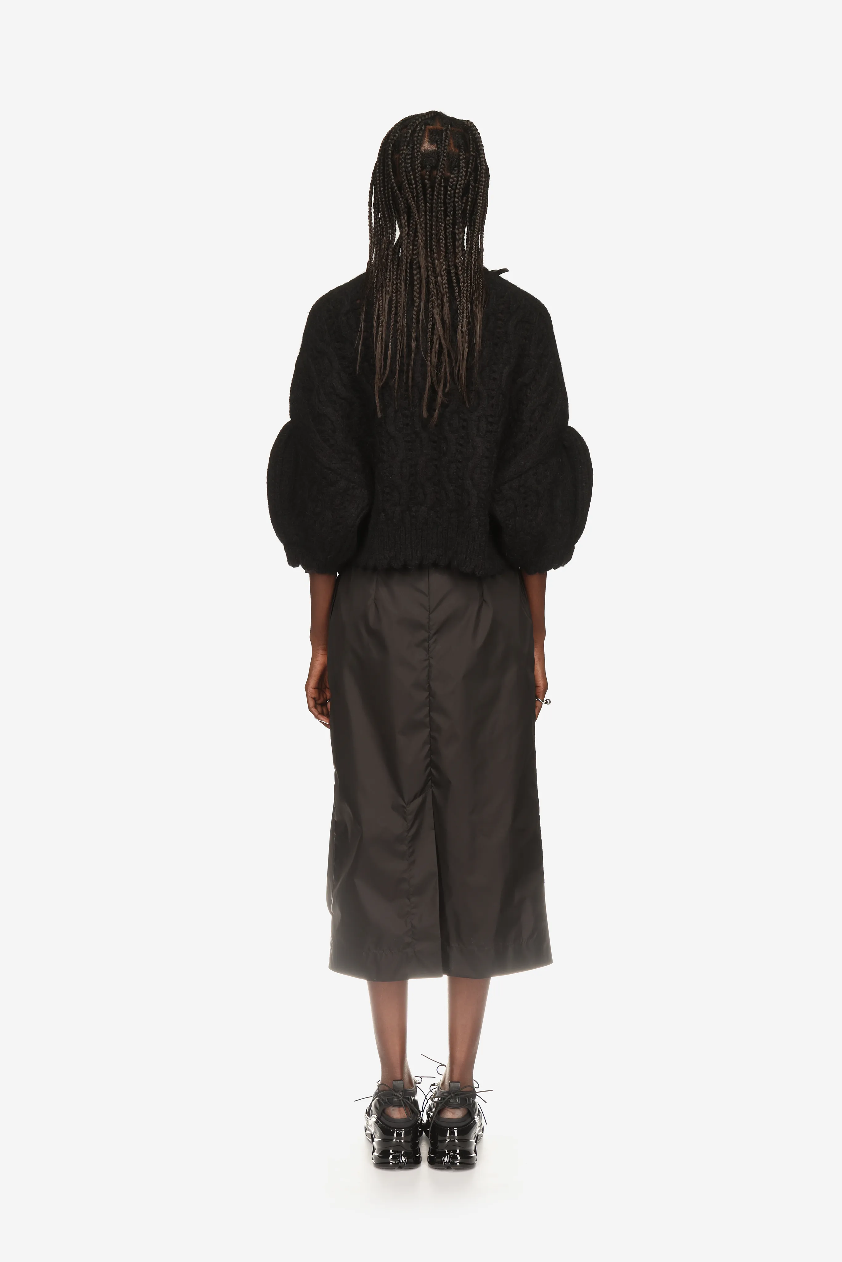 Bell Charm Lace Stitch Cardigan sold by Simone Rocha product image thumbnail 3