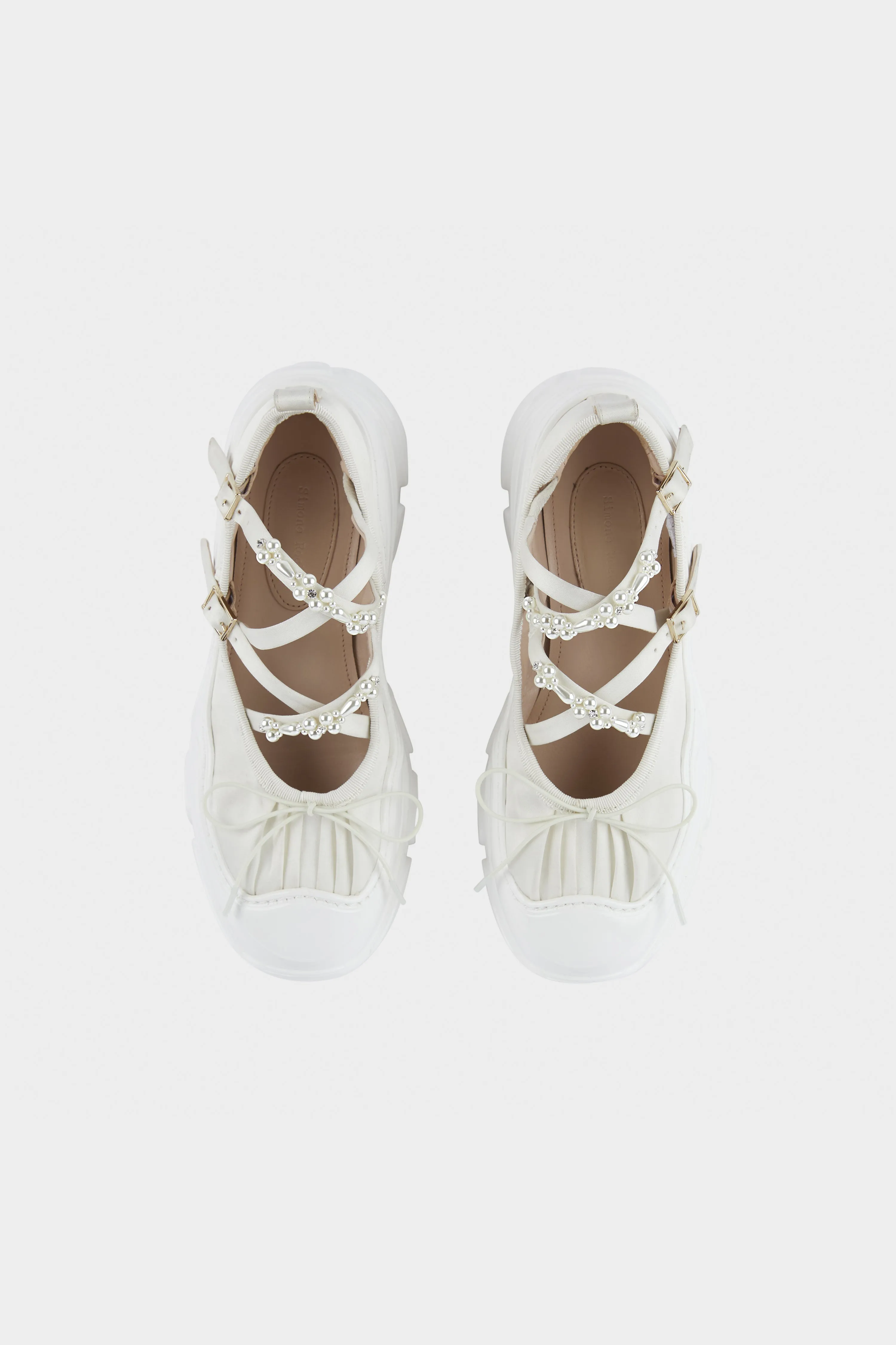 Beaded Criss-Cross Tracker Ballerina sold by Simone Rocha product image thumbnail 2