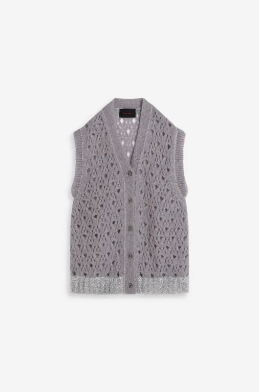 Tinsel Knit Vest made by Simone Rocha