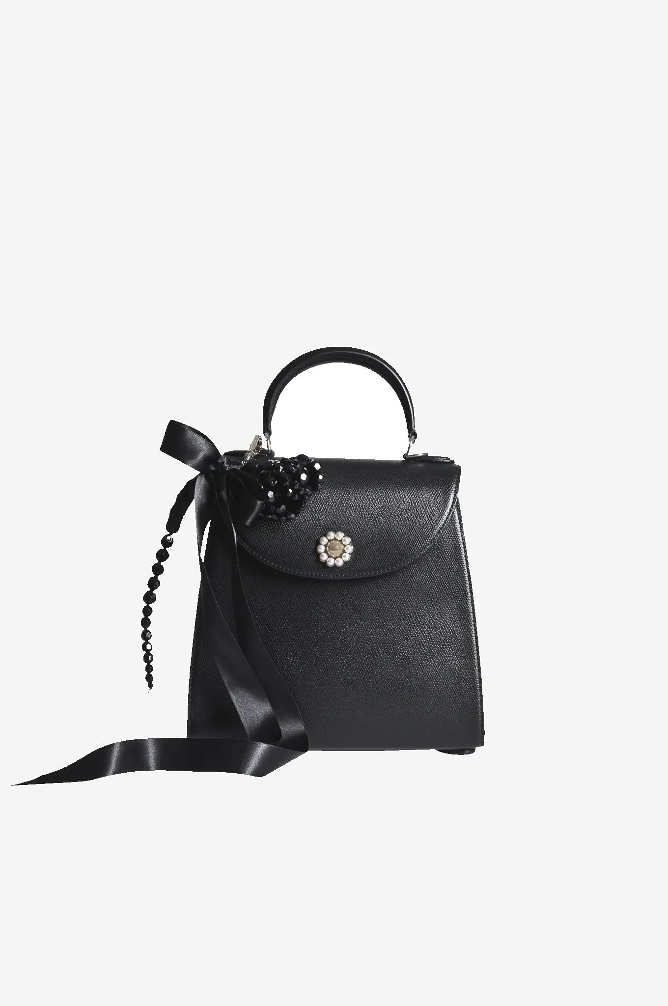 Valentine Bag With Beaded Flower sold by Simone Rocha