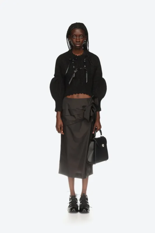 Lace Stitch Ribbon Jumper sold by Simone Rocha