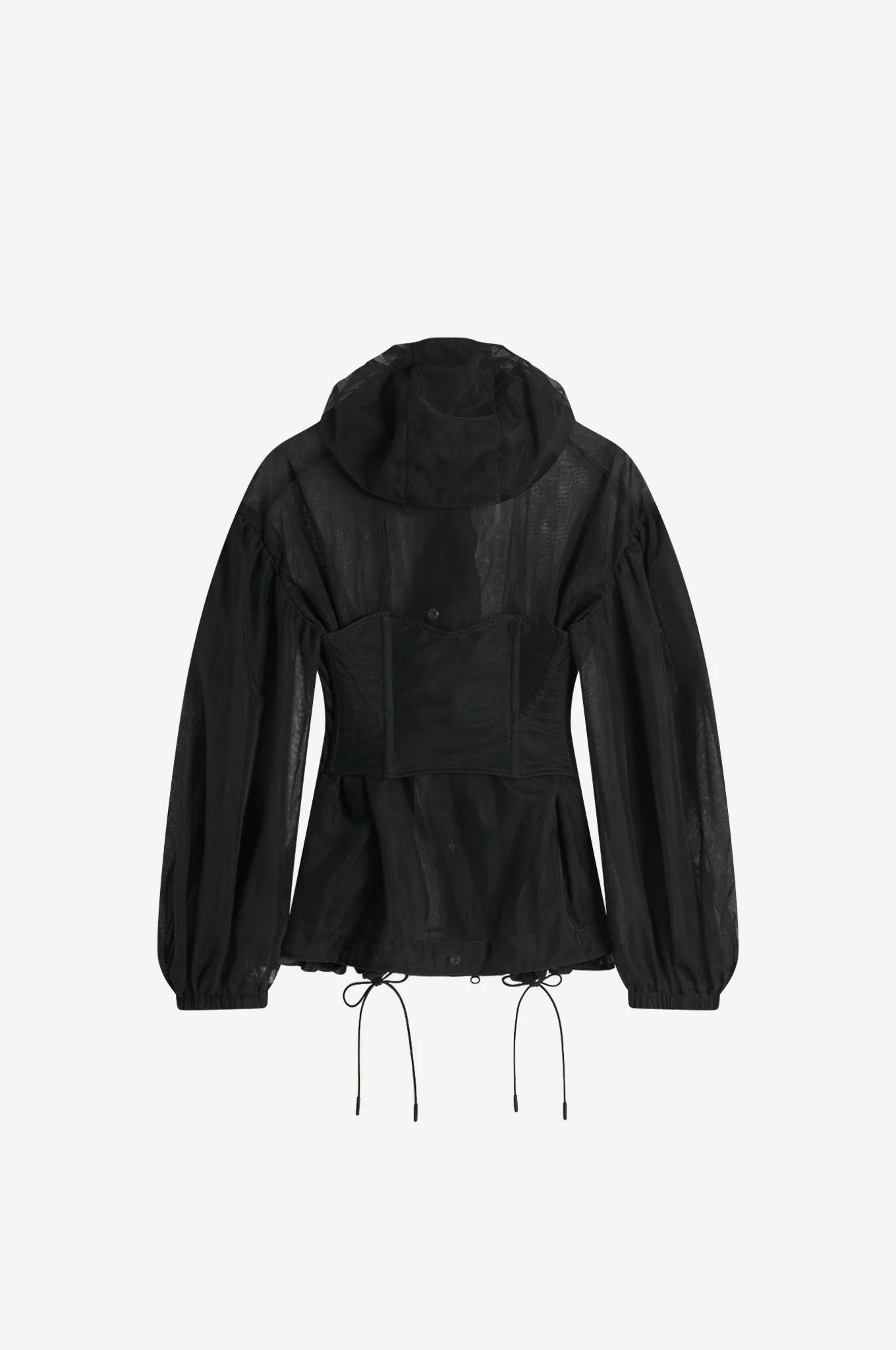 Embellished Sheer Corset Parka sold by Simone Rocha product image thumbnail 2