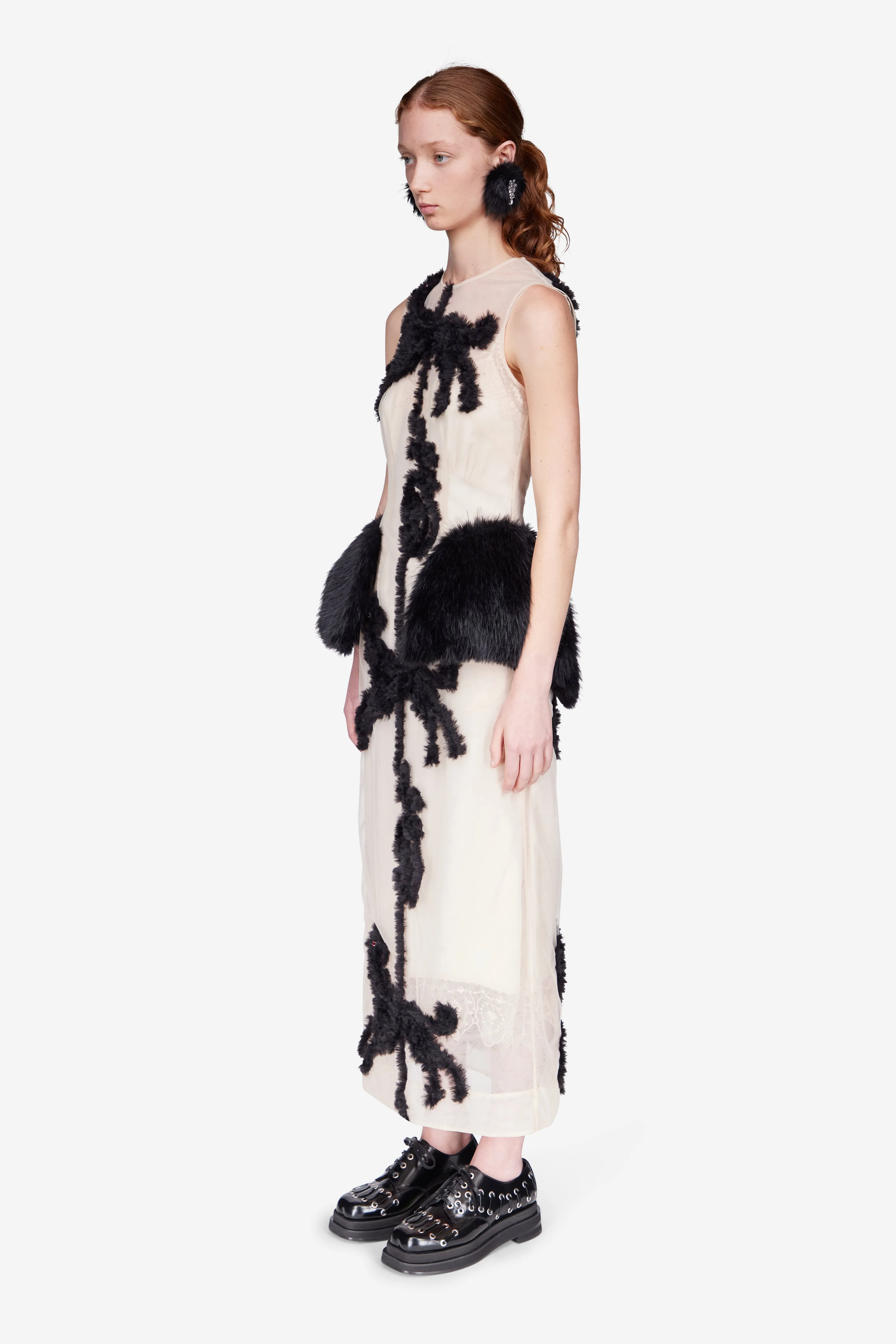 Creature Sleeveless Dart Dress sold by Simone Rocha product image thumbnail 2