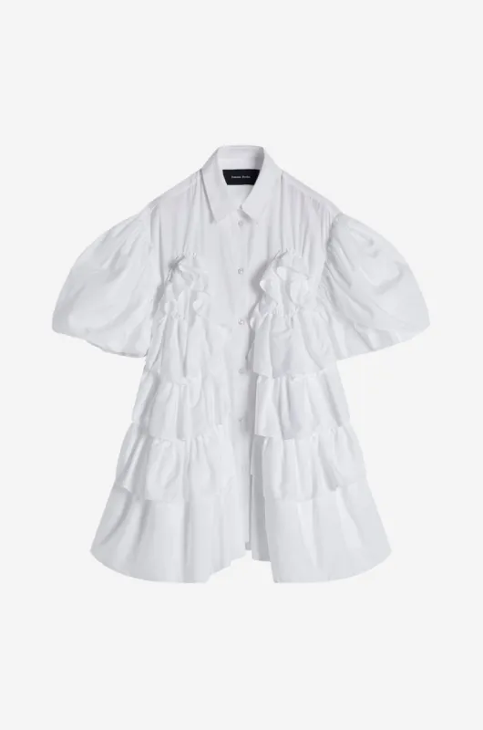 Petal Sleeve Frill Shirt sold by Simone Rocha