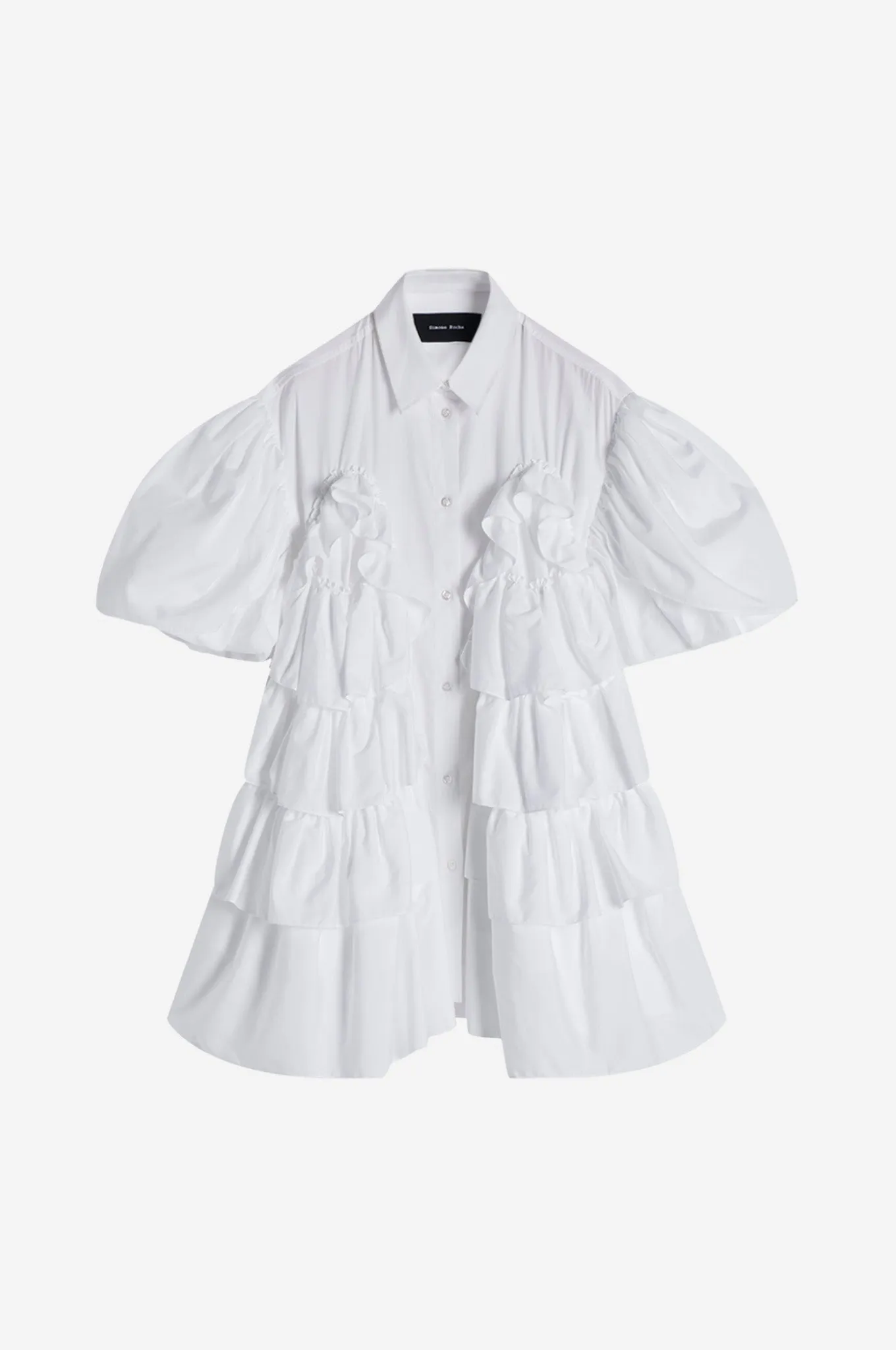 Petal Sleeve Frill Shirt sold by Simone Rocha