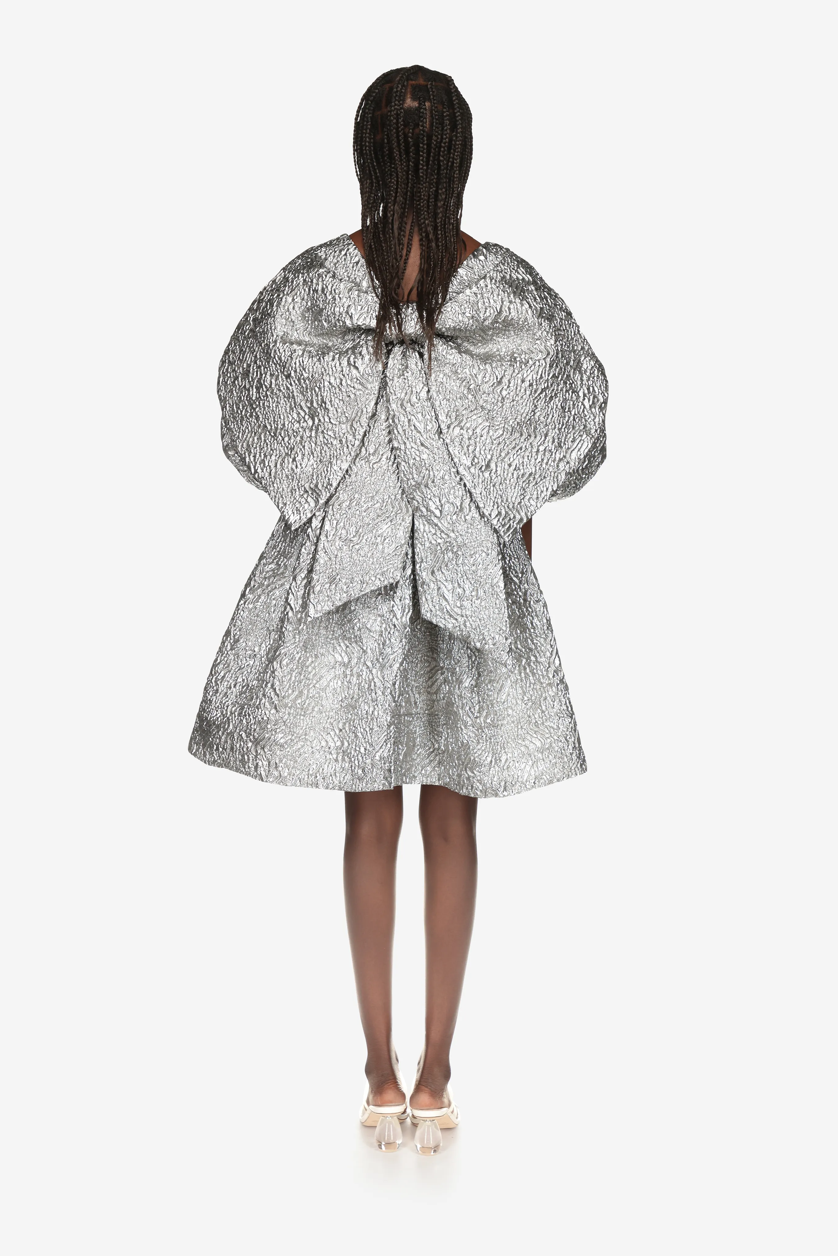 Short Double Bow Smock Dress sold by Simone Rocha product image thumbnail 3