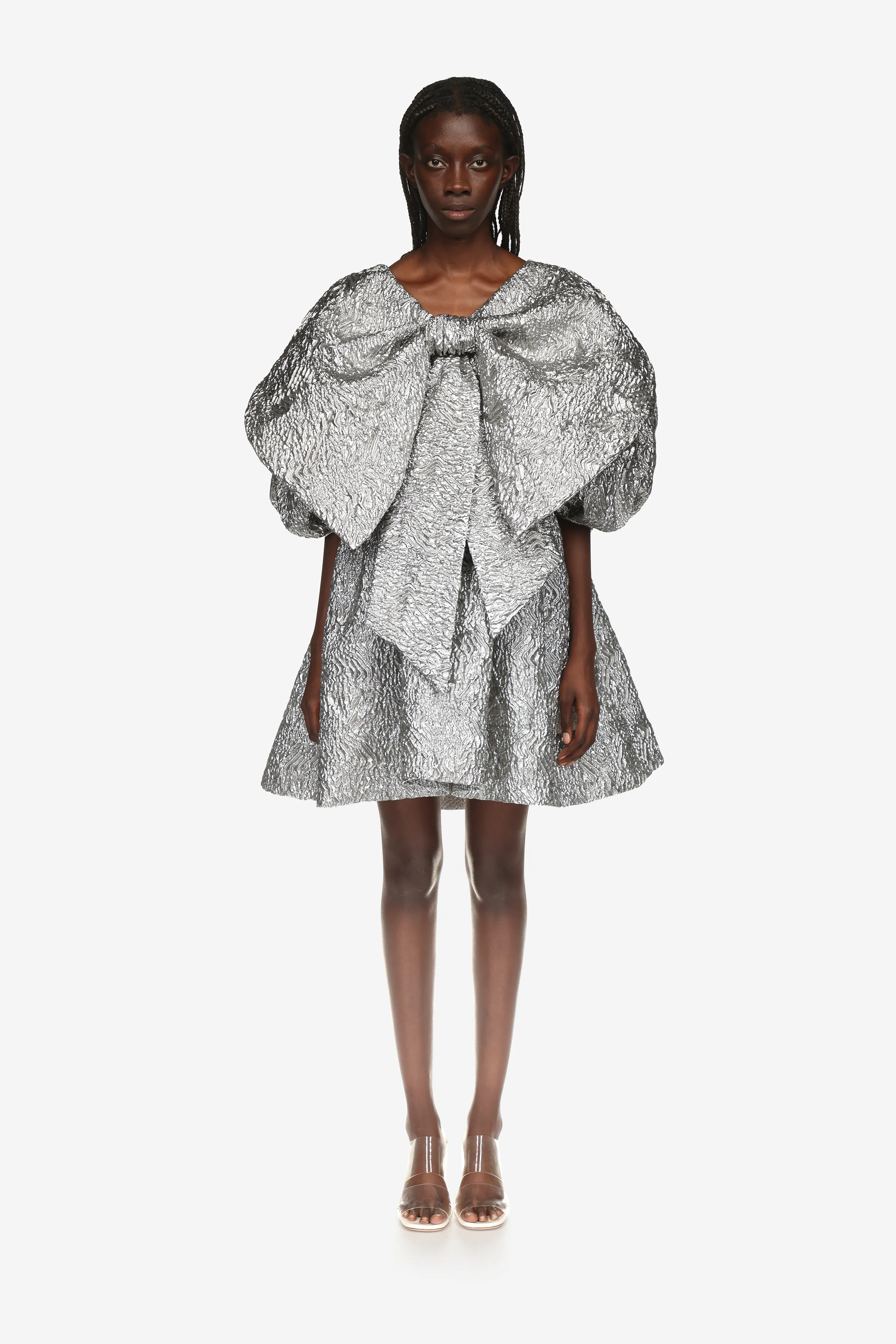 Short Double Bow Smock Dress sold by Simone Rocha