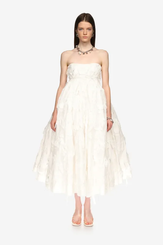 Cinched Bow Ball Dress sold by Simone Rocha